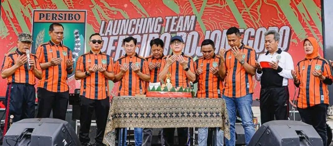 Launching Tim Persibo 2023, Pj Bupati Bojonegoro Dukung Penuh