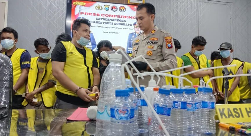 Andok Sabu di Kunti, Pelanggan Surabaya Sidoarjo Diamankan Polisi Gabungan
