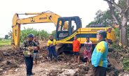 Cegah Banjir Luapan Bengawan Solo, Pemdes Masangan Bangun Tanggul Sepanjang 2 KM