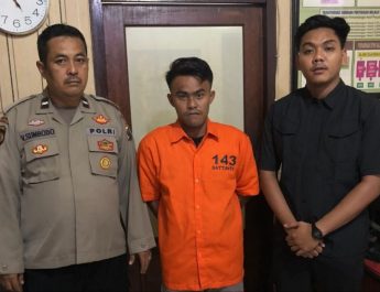 Polsek Semampir Amankan Warga Bulak Banteng Kepergok Mencuri Diarea Religi
