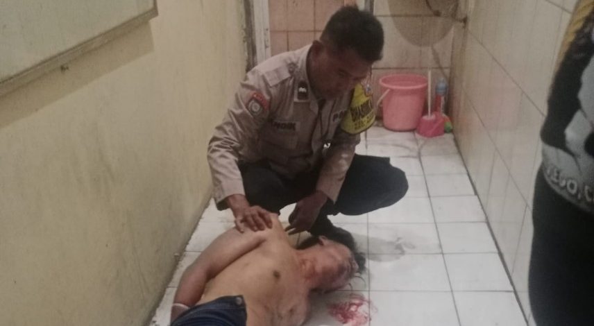 Polsek Bubutan Amankan Pelaku Curi Motor, Dihajar warga Asem Jajar