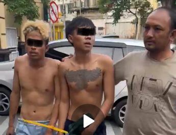 Sebelum Diamankan Polsek Bubutan, Dua Jambret Dihajar Warga di Taman Sejarah JMP