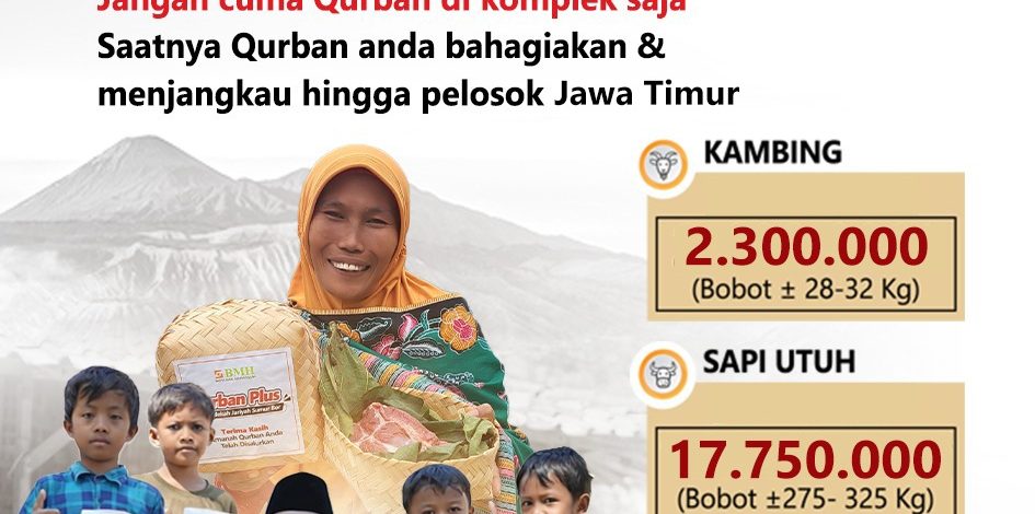 Laznas BMH Ajak Donatur Berqurban di 3 T (Terdepan , Terluar dan Terpelosok ) Wilayah Jatim