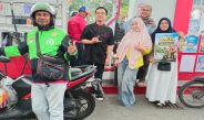 Aksi Sosial Sambut HJKS ke-733, Dua Komunitas Bagikan BBM Gratis untuk Ratusan Ojol