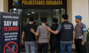 Terkait Diamankanya Tiga Pria Diduga Konsumsi Narkotika & Negatif, Polrestabes Surabaya Junjung Tinggi Prosedur Hukum