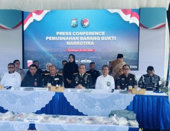 Polda Jatim Ungkap 2.231 Kasus Narkoba Selama Empat Bulan, Kapolda : Surabaya Zona Hitam Peredaran