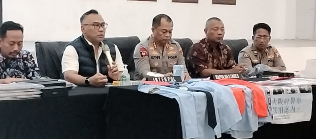 44 WNA Diamankan Polrestabes Surabaya,Terlibat Jaringan TPPO dan Penipuan Online Internasional