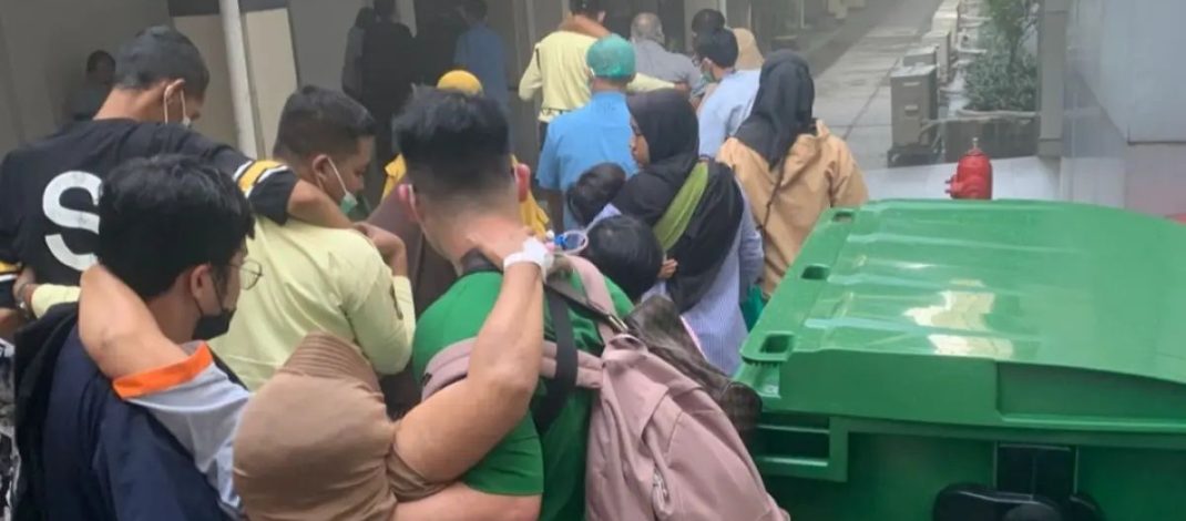 Gedung PPJT RSUD Dr Soetomo Surabaya Terbakar, Dugaan Ruang Operasi Terdampak dan Pasien Dievakuasi