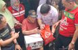 GAS Pemuda Bersama Armuji dan Anas Karno Bagikan 300 Paket Sembako untuk Warga Rentan Surabaya