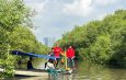 PAC PDI Perjuangan Bulak Sisir Mangrove dan Petakan Abrasi Pesisir Surabaya