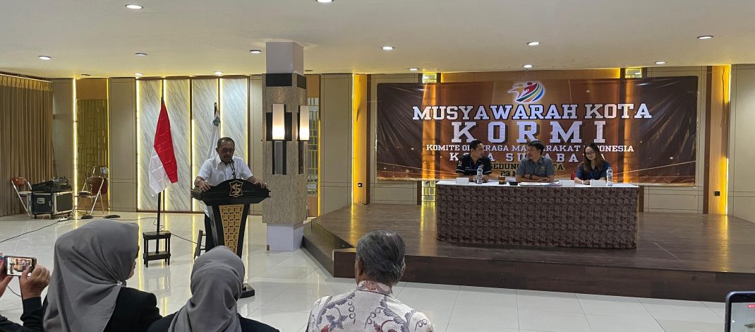 Armuji Terpilih Aklamasi Sebagai Ketua KORMI Surabaya