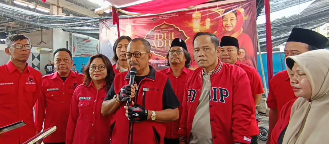 PDIP Surabaya Potong 14 Sapi Kurban di RPH, Tekankan Kurban Bersih dan Ramah Lingkungan