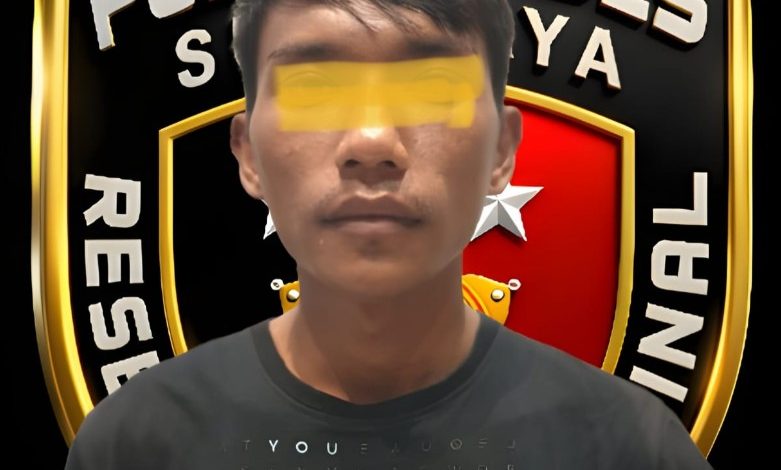 Resmob Polrestabes Surabaya Tangkap Pencuri Sandaran Kursi yang Viral