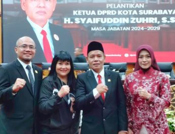 DPD PSI Surabaya Sampaikan Pesan Usai Syaifuddin Zuhri Dilantik Jadi Ketua DPRD