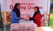 Ustadz Zainal Arifin: Yayasan Insan Mandiri Peduli, Salurkan 27 Ekor Kambing dan 4 Sapi