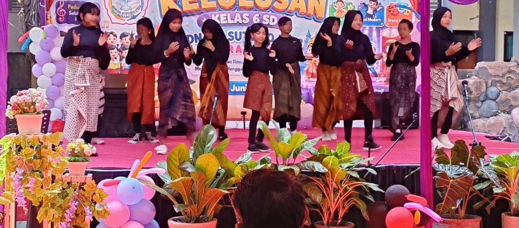 Semarak Pelepasan Siswa Kelas VI SDN Dr. Soetomo I Surabaya, Tampilkan Budaya Nusantara dan Pentas Seni Kreatif