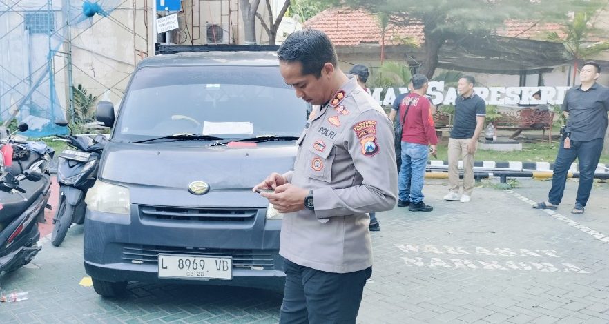 Palu Kunci Ganda Pedal, Empat Pencuri Pickup di Surabaya Ditangkap Polsek Tenggilis