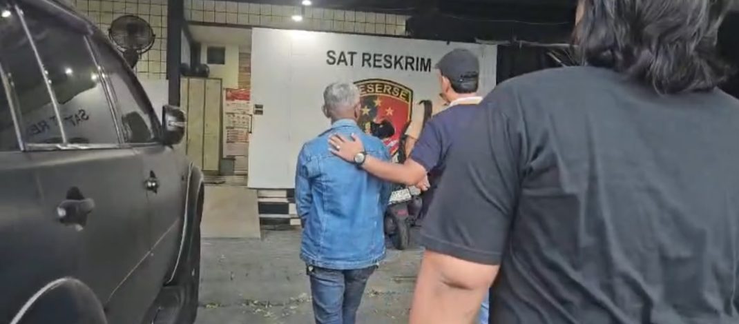 Polres Tanjung Perak Surabaya Tangkap Pencuri Besi Didepan Satpas Colombo