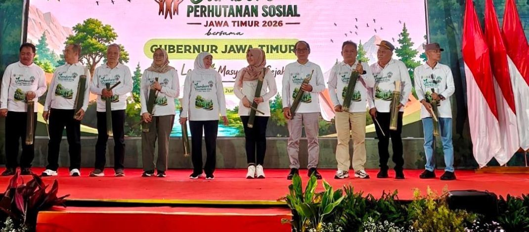 Ning Lia Hadiri Jambore Perhutanan Sosial Jatim 2026, Dorong Kolaborasi Wujudkan Hutan Lestari dan Masyarakat Sejahtera