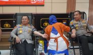 HUT Bhayangkara ke-80, Polrestabes Surabaya Gelar Donor Darah Massal Libatkan 200 Peserta