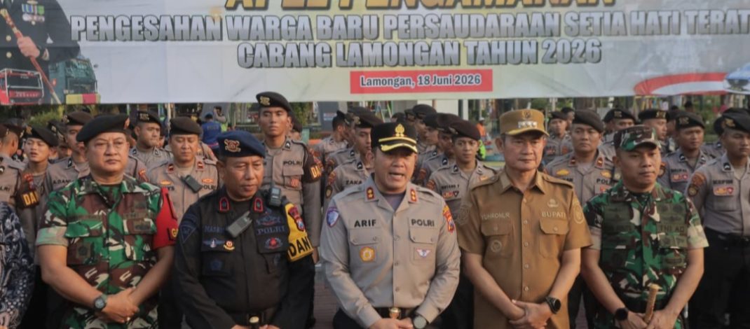 Kapolres Lamongan: Tidak Ada Negosiasi bagi Pelanggar Hukum saat Pengesahan, Suro Aman dan Damai