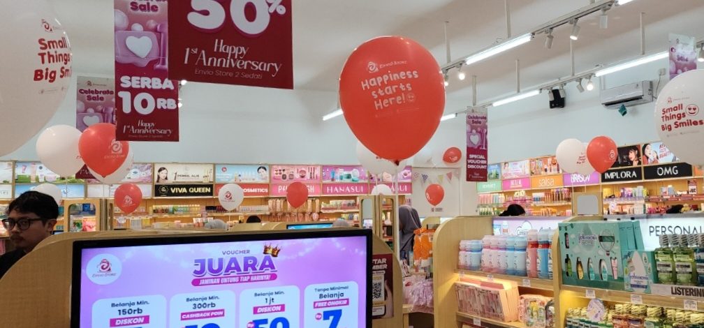Envio Store Sedati Gelar Beragam Promo di HUT ke-1, Obral Serba Rp 10 Ribu