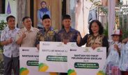 Pegadaian Kanwil XII Surabaya Dukung Bantuan Infrastruktur dan Pendidikan Warga Batu