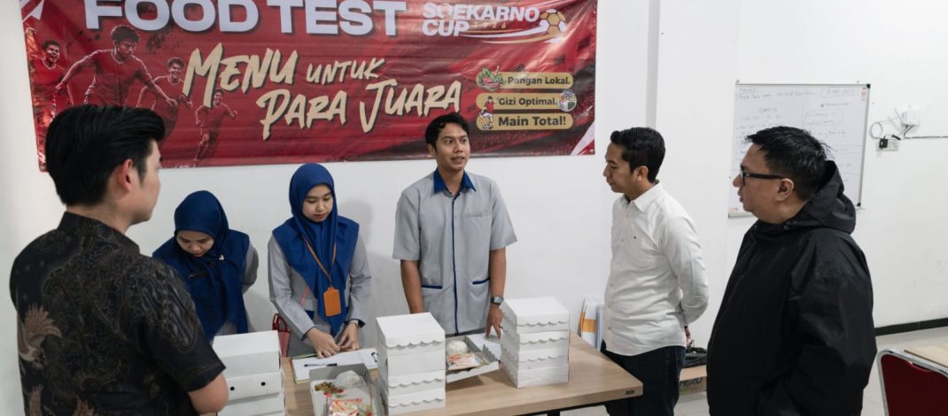 Ratusan Atlet Soekarno Cup 2026 Dijamin Konsumsi Makanan Aman dan Bergizi