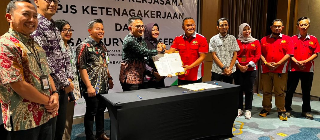 Perkuat Perlindungan Pedagang, PT Pasar Surya Resmi Jalin Kerja Sama dengan BPJS Ketenagakerjaan