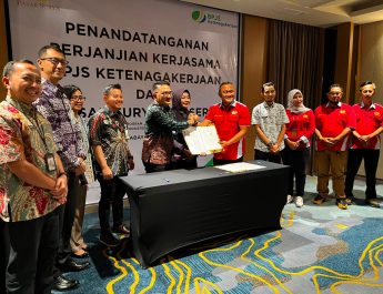 Perkuat Perlindungan Pedagang, PT Pasar Surya Resmi Jalin Kerja Sama dengan BPJS Ketenagakerjaan