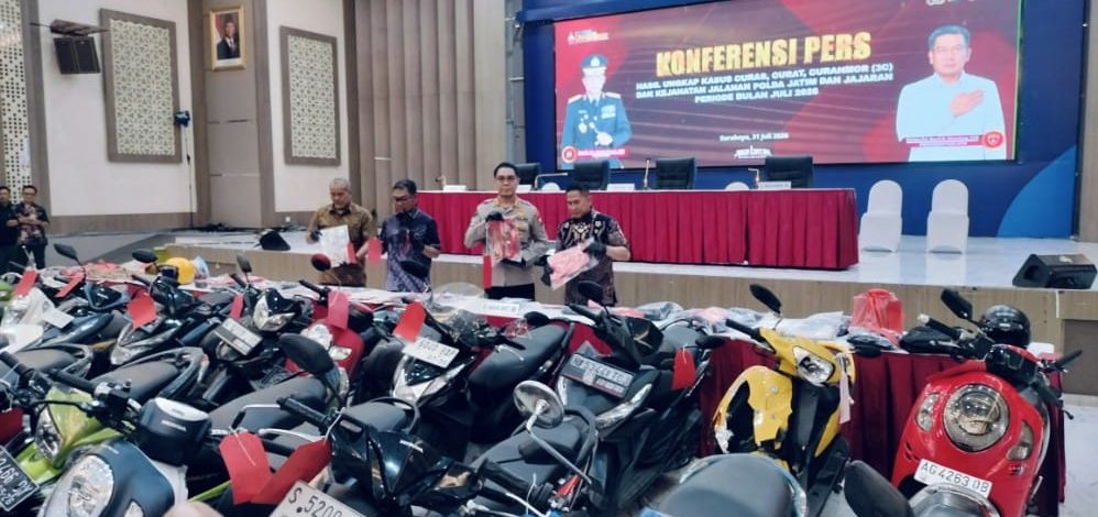 Bulan Juli Saja, Polda Jatim Ungkap 178 Kasus 3C, Tersangkanya 206
