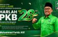 Harlah ke-28 PKB, Faridz Afif: Teguhkan Warisan Kiai, Perkuat Peran Santri, Bersama Kita Bergerak untuk Indonesia Maju