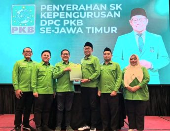 Terima SK DPP PKB, Faridz Afif Targetkan PKB Surabaya Tambah Kursi DPRD