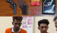 Bersenpi, Dua Curanmor Dibekuk Polsek Genteng, Gasak Motor di Warkop Bening
