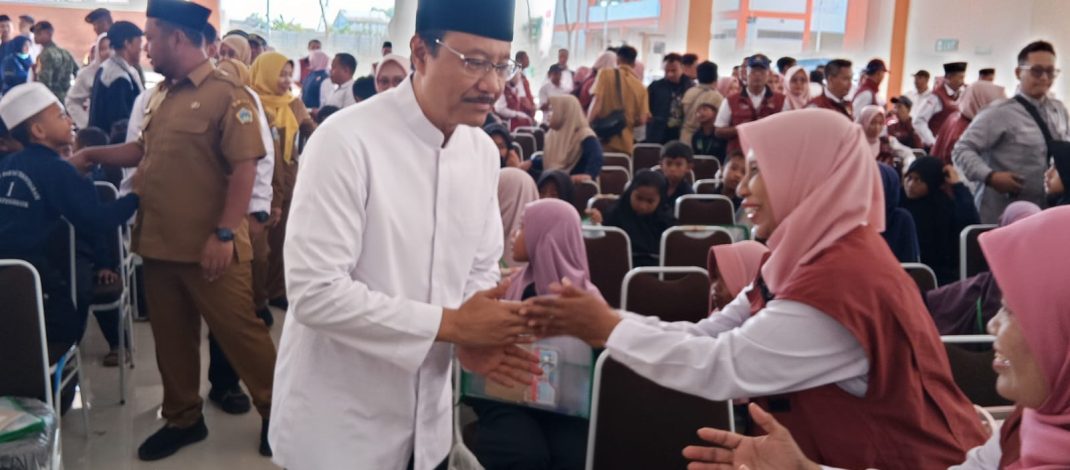 Mensos Tinjau MPLS Sekolah Rakyat Gresik, Disiplin dan Karakter Jadi Fokus Utama