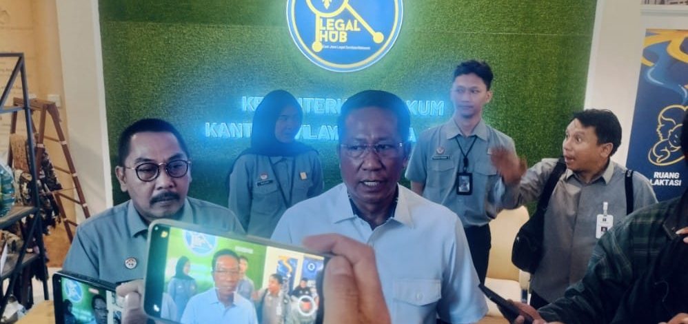 E-Voting untuk Tentukan Pejabat di Kanwil Kemenkum Jatim, Uji Coba Dihadiri Langsung Mentri Hukum