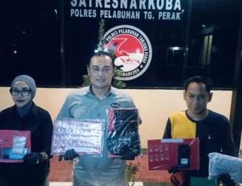 Tiga Jaringan Narkoba Dibongkar, Satresnarkoba Polres Tanjung Perak Bekuk Empat Pengedar