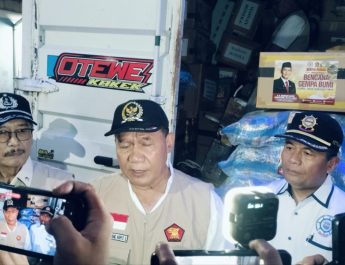 BHS Lepas 12 Truk Bantuan Korban Gempa NTT, Wilayah Nagekeo Prioritas