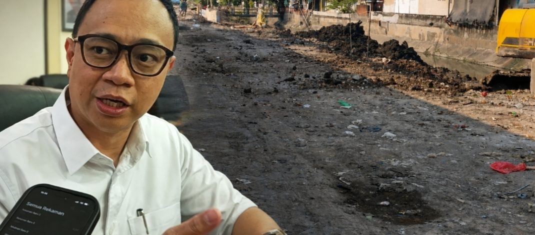 Josiah Michael Desak DSDABM Utamakan Keselamatan Warga dalam Seluruh Proyek Saluran di Surabaya