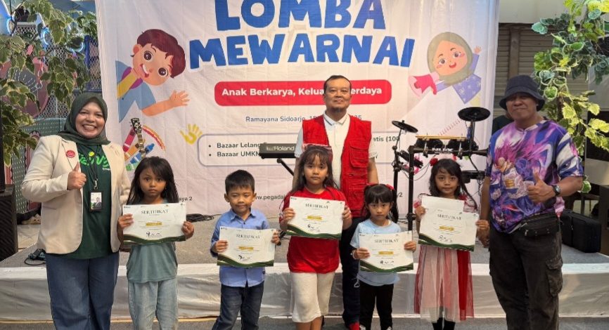 Pegadaian Area Surabaya 2, Dekatkan Layanan Masyarakat Lewat Anak Berkarya, Keluarga Berdaya