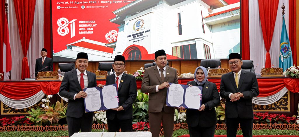 KUA-PPAS 2027 Disepakati, Pemkot Surabaya Siapkan Rp1 Triliun Lebih untuk Tangani Genangan