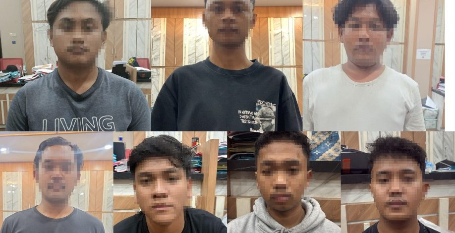 Kelompok Gengster Terlibat Bentrok di Surabaya, Tujuh Pemuda Diamankan Polrestabes