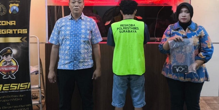 Kontrakan Penyimpanan Sabu Digrebek Polrestabes Surabaya, Satu Pria Diamankan