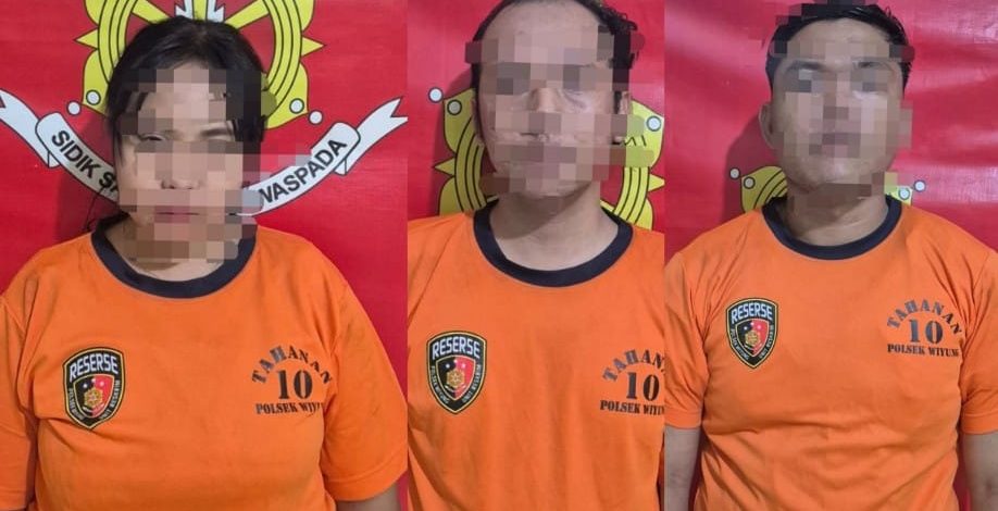 Polsek Wiyung, Tangkap Tiga Tersangka, Penjual Curanmor dan Dua Penadah