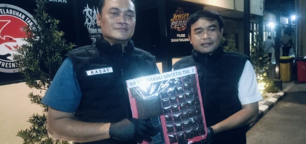 Pengedar Narkotika Sinte Jojoran Mojo Dibekuk Polres Tanjung Perak Surabaya