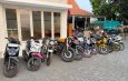 Belasan Motor Disita Polsek Gununganyar, Dimuat Truks Dugaan Motor Curian