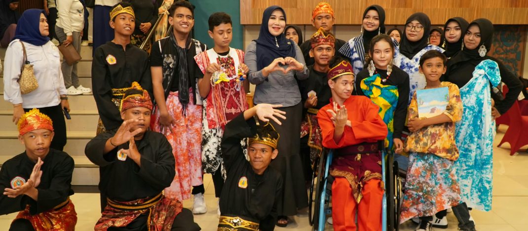 Keseruan Ning Lia Bareng Anak Spesial, Aura Positif Mengalir