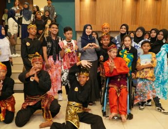 Keseruan Ning Lia Bareng Anak Spesial, Aura Positif Mengalir