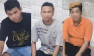 Polsek Bubutan Tembak Kaki Dua Curanmor dan Satu Penadah Motor Curian