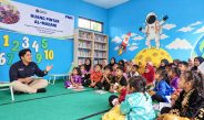 PNM Buka Akses Pendidikan Anak di Pacitan, Lumbung Desa Jadi Ruang Belajar